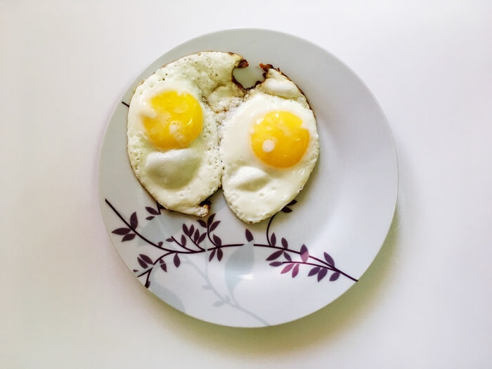 dieta mięsożercy jajka