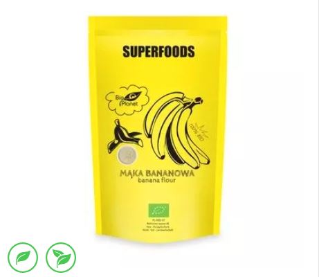 Mąka z bananów organiczna